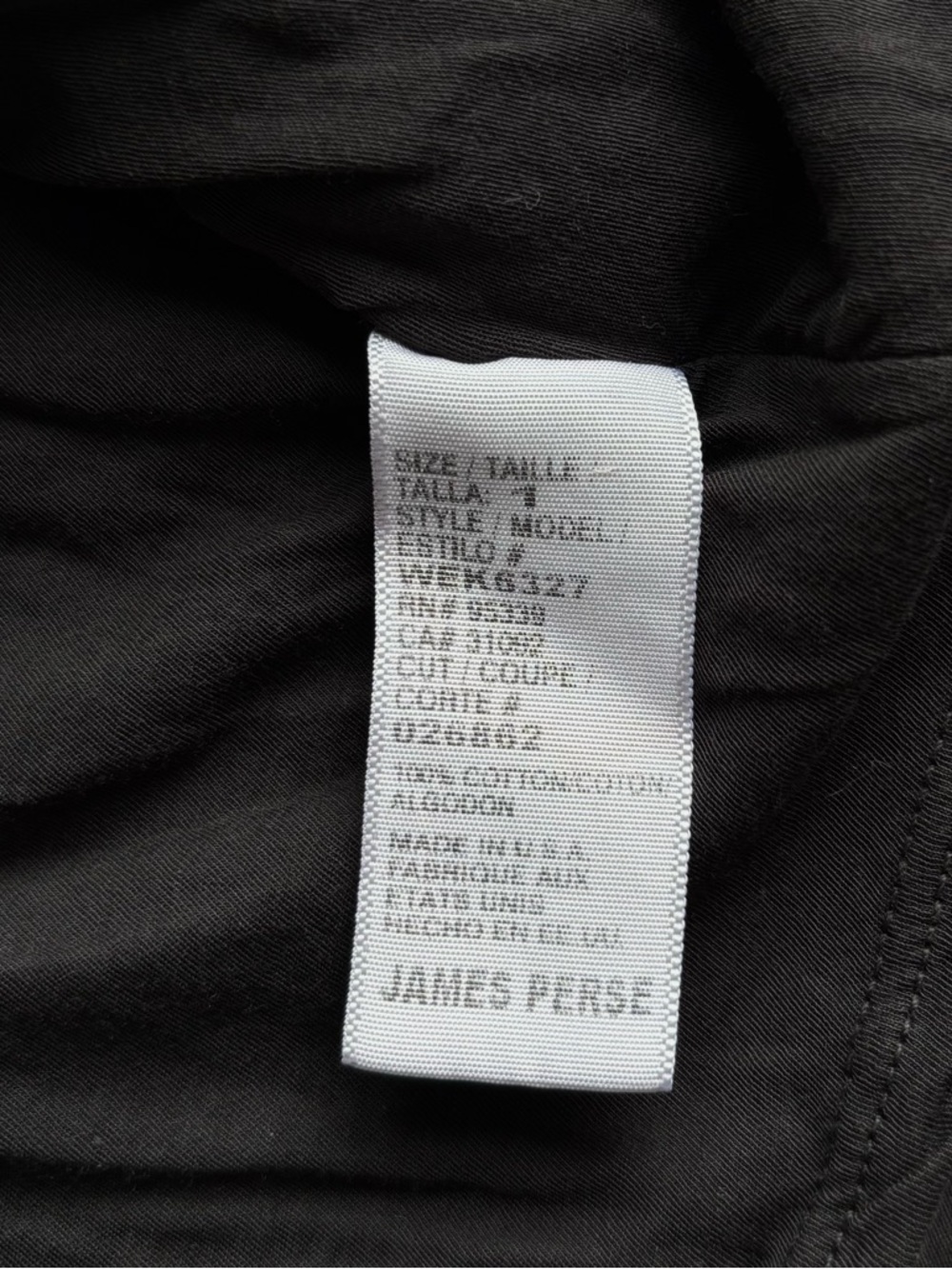 James Perse Draped 100% Cotton Sleeveless V-Neck Ruched Dark Grey Maxi Dress - Picture 7 of 7
